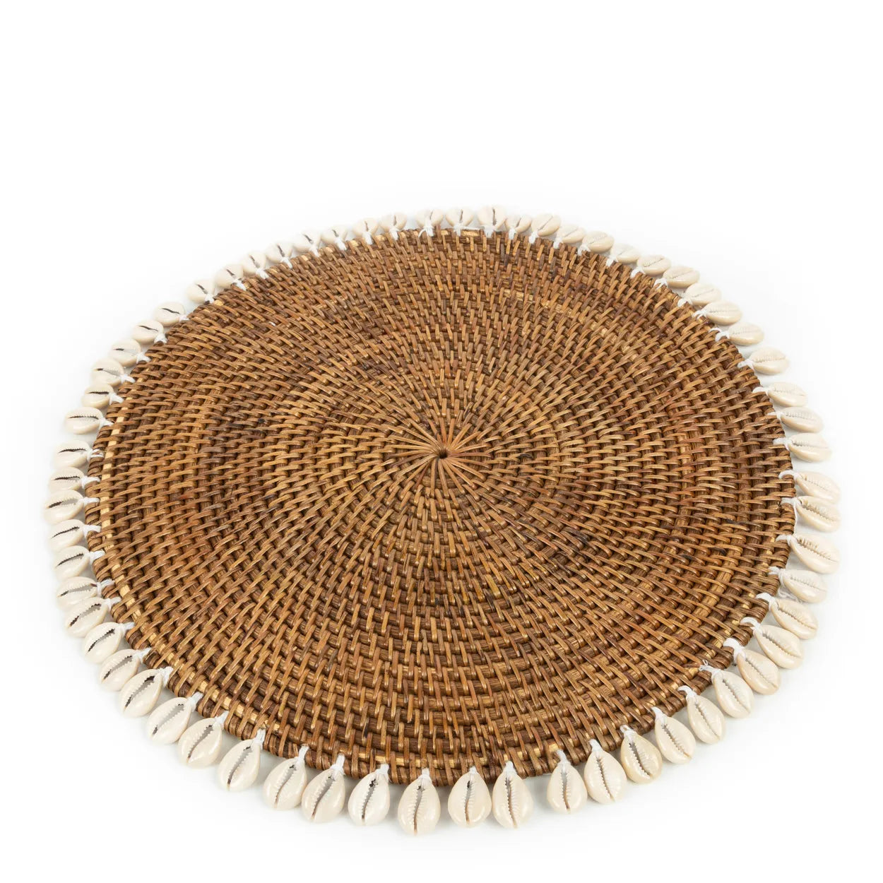 Set de table Coquillage Colonial - Marron Naturel