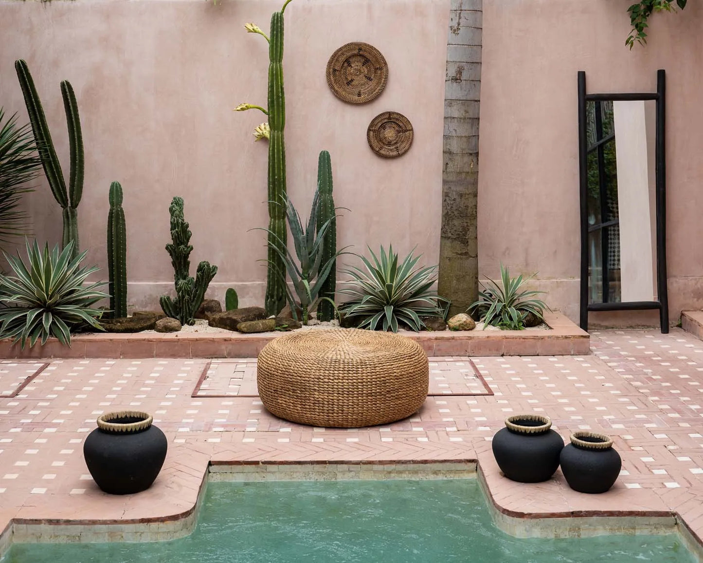 Le Pouf Jacinthe - Naturel - M