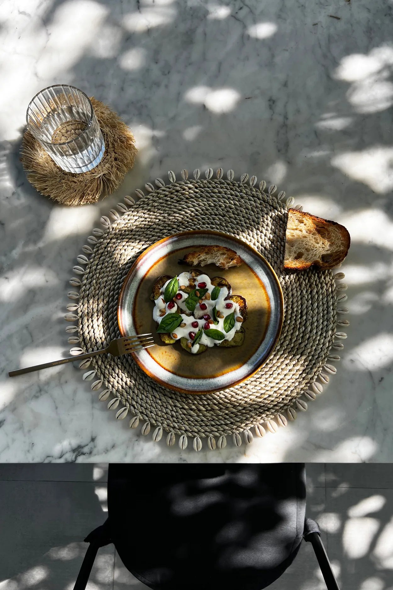 The seagrass shell placemat - Natural
