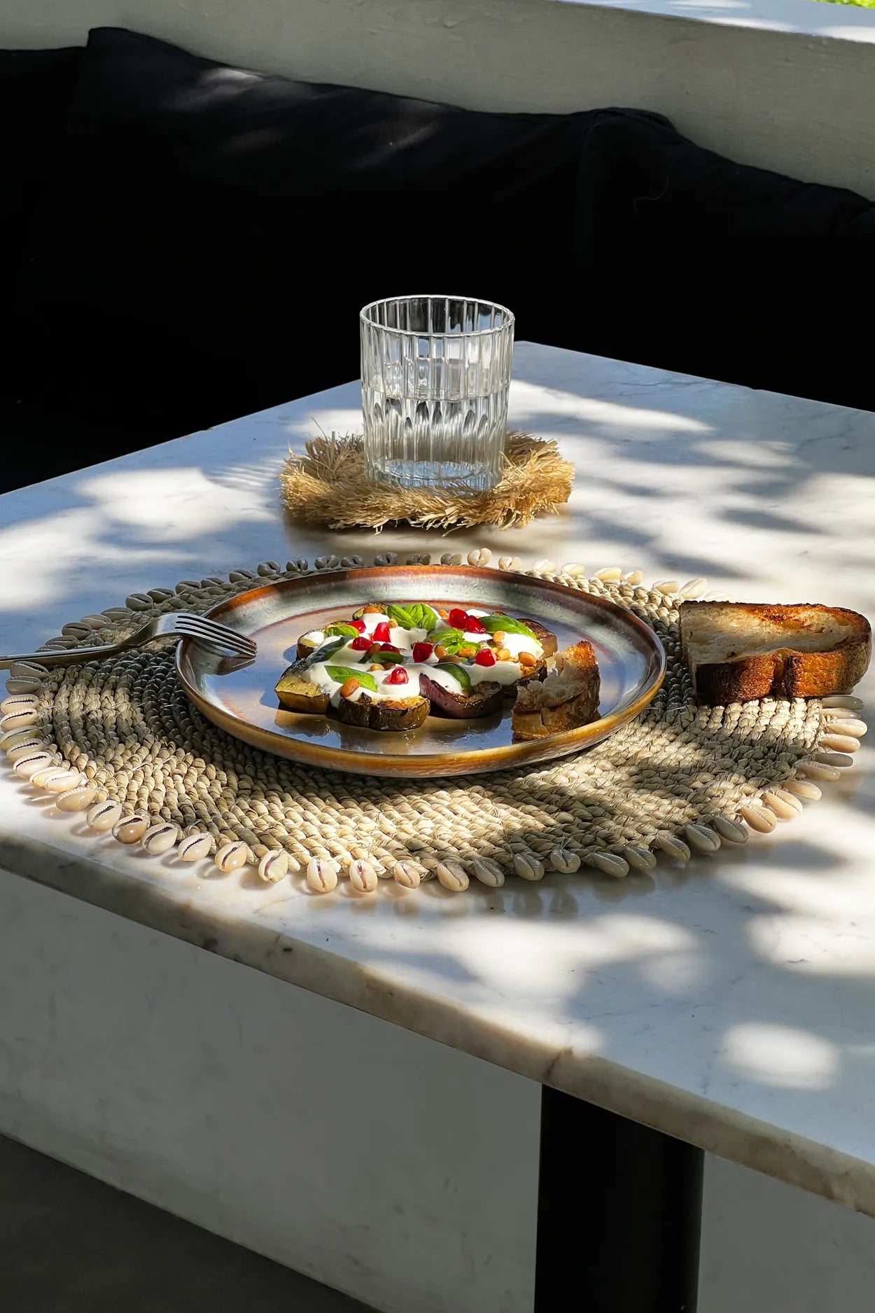 The seagrass shell placemat - Natural