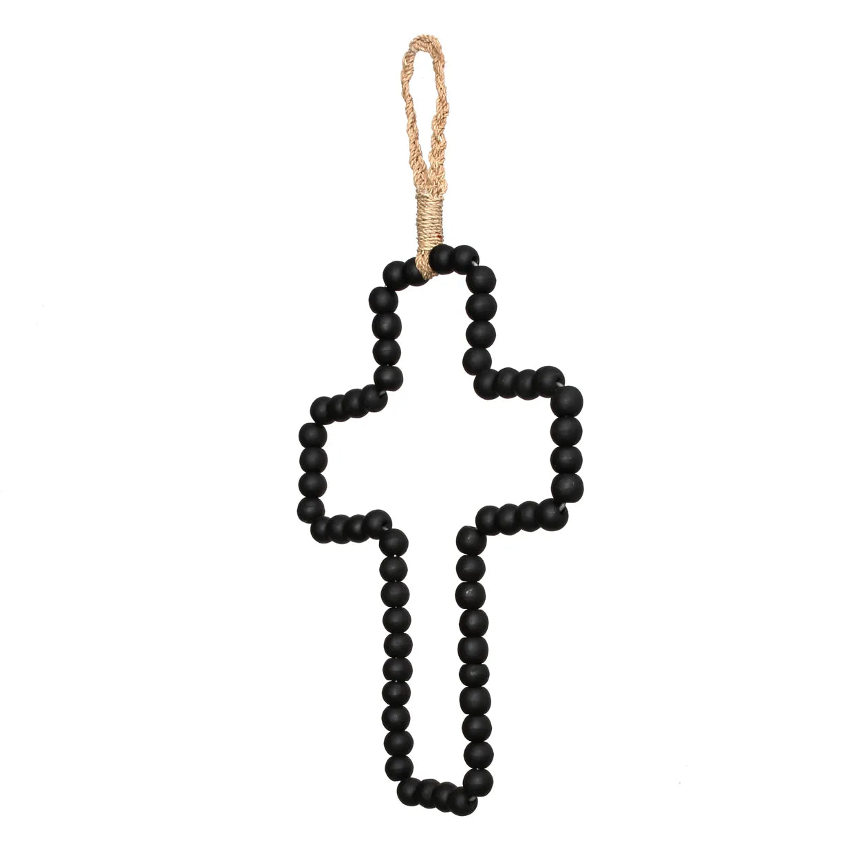 Wooden Cross - Black