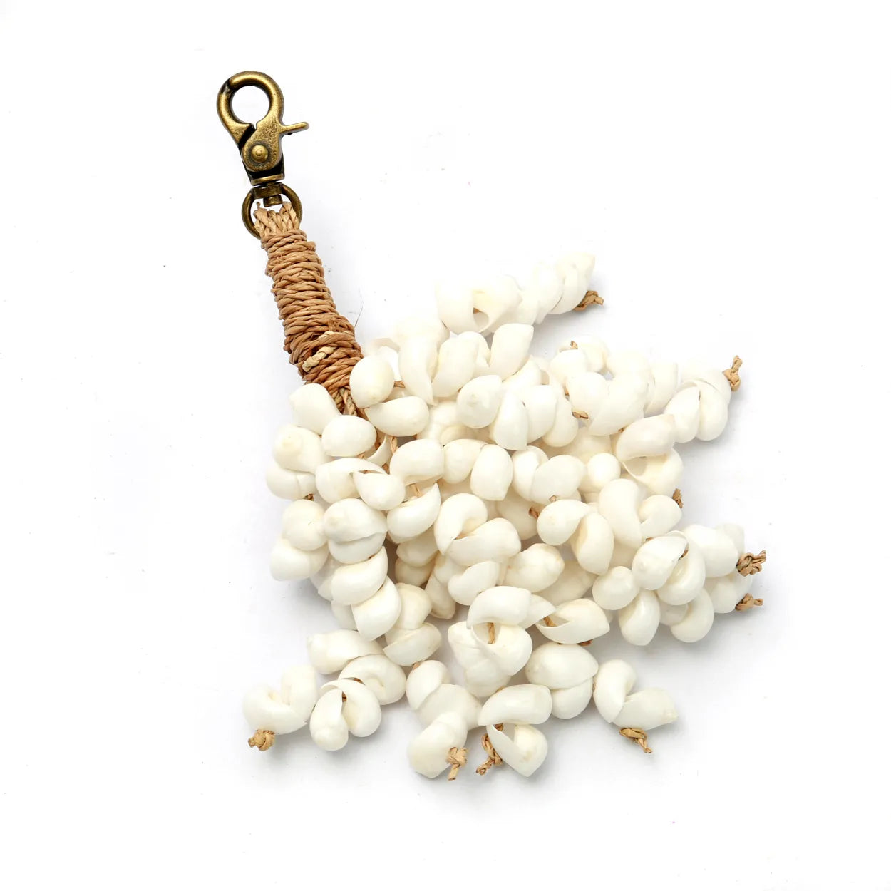 Porte-clés Kai Shell - Blanc 2 pièces