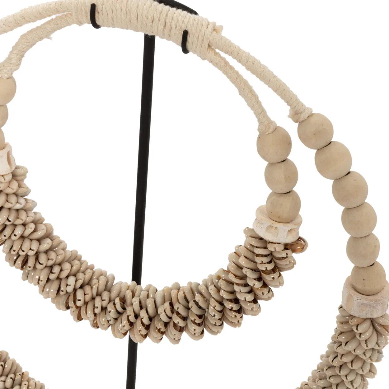 Le collier double coquillage en standard - Naturellement
