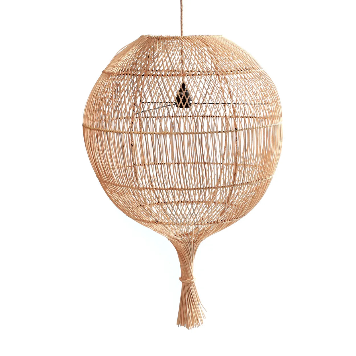 The Wonton Floor Lamp - Hanging Lamp - Natural