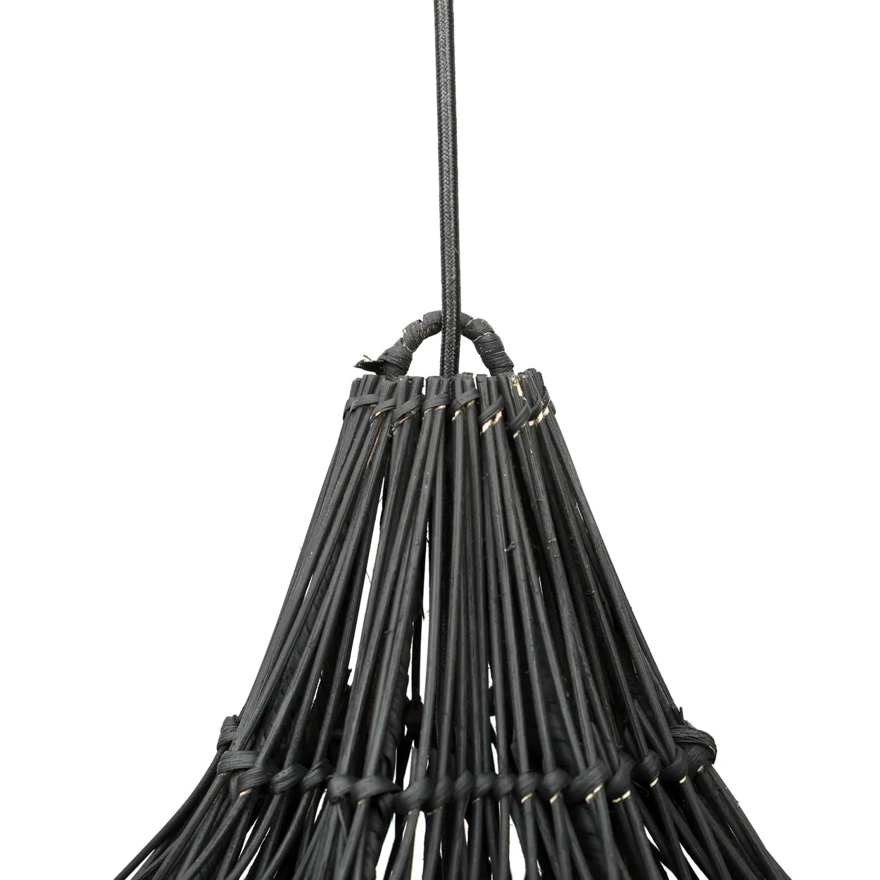 The Beaten Pendant - Black - XL