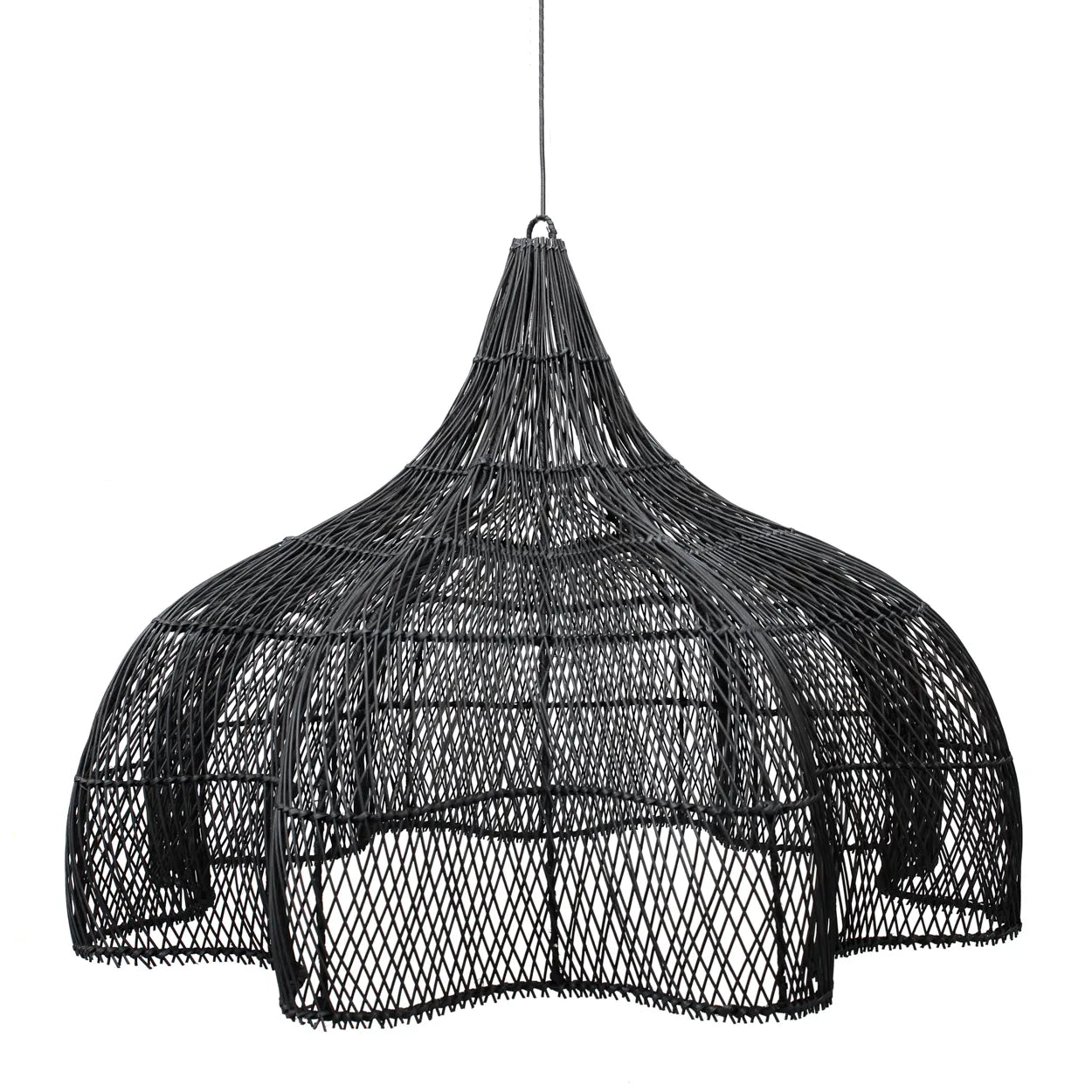 The Beaten Pendant - Black - XL