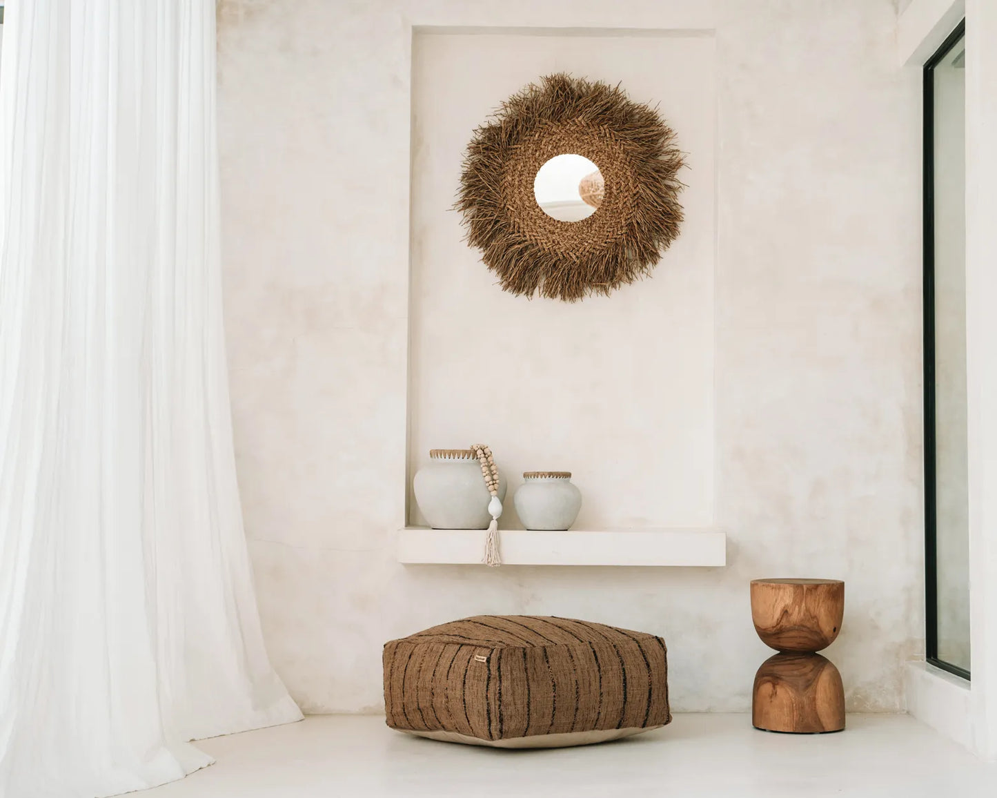 Le pouf Oh My Gee - Beige Noir