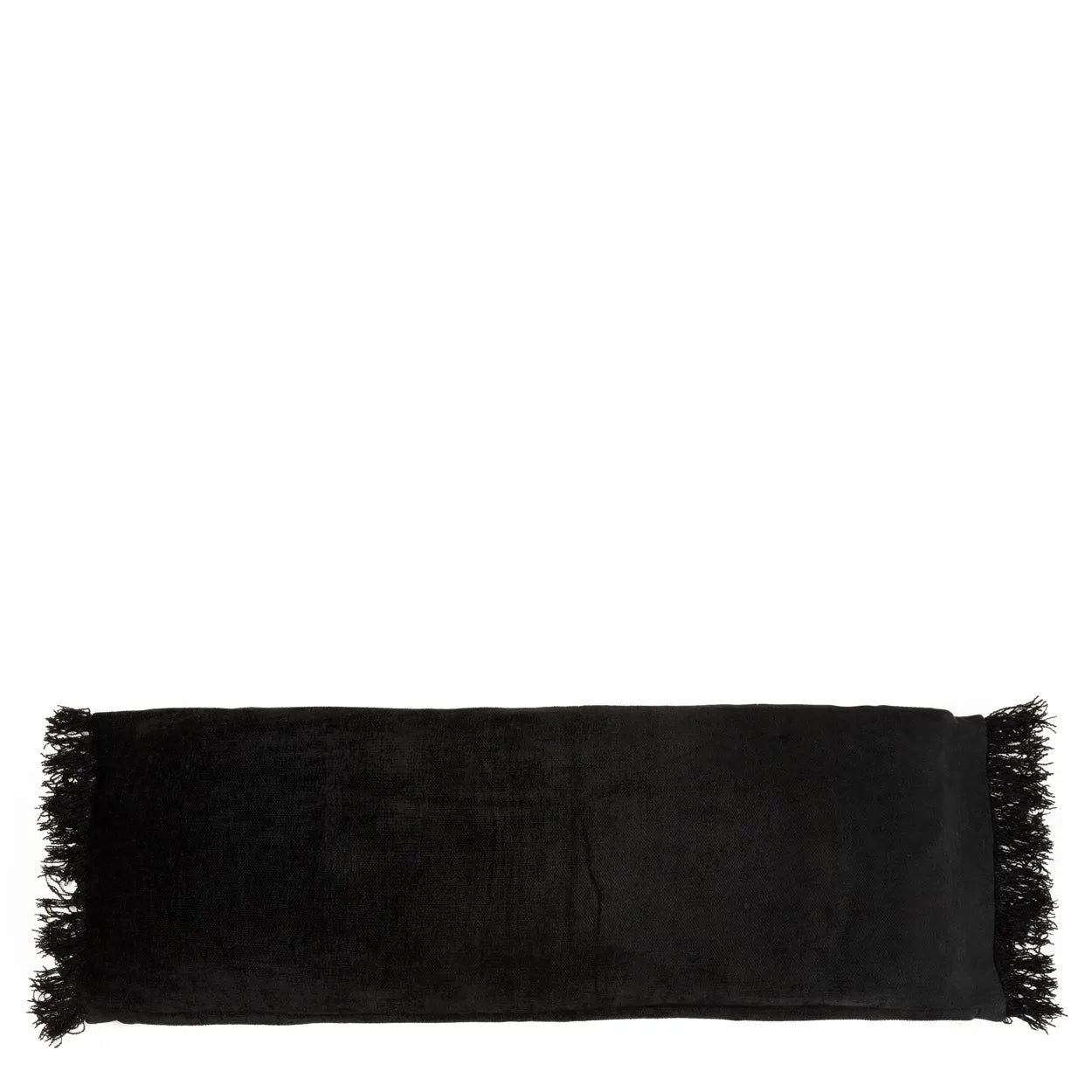 The Oh My Gee Cushion Cover - Black Velvet - 35x100_40