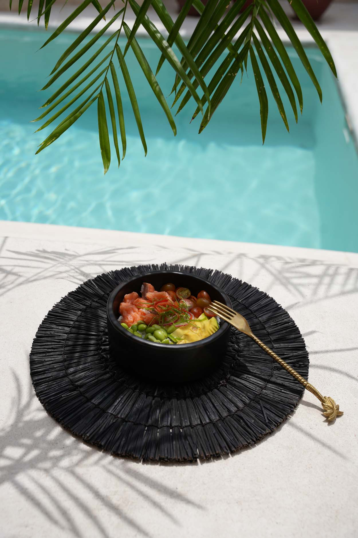 The Burnt Cylinder Dish - Black - Set of 3