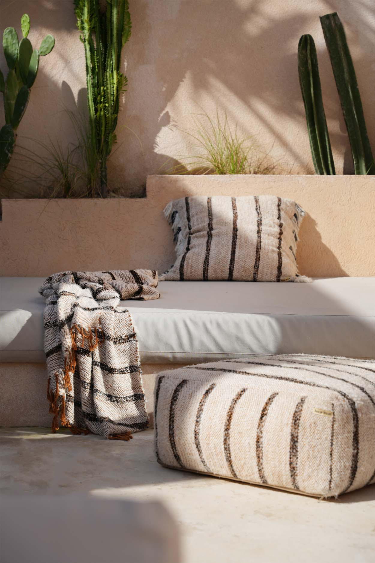 De s'il vous Plaid - Bohemian White