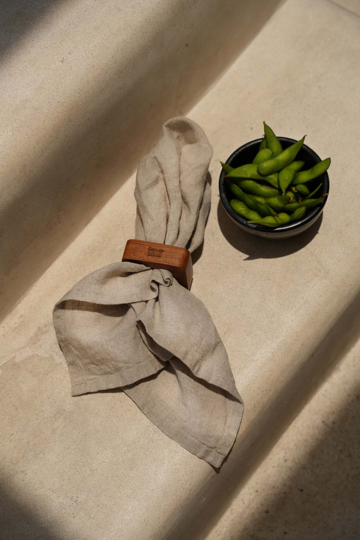 Linen Napkin - Beige - Set of 4