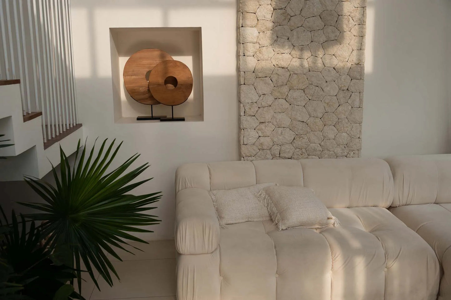 The Oh My Gee Cushion Cover - Cream White - 40x40