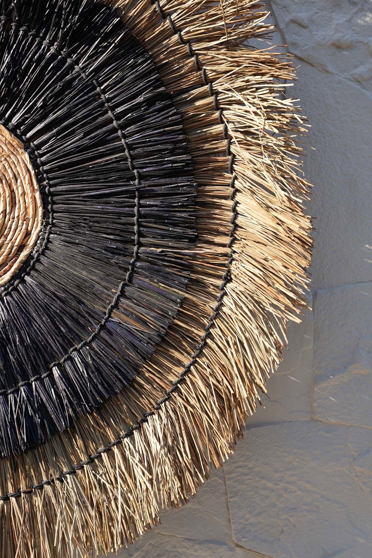 De Amazonia muurdecoratie - Natuurlijk Zwart