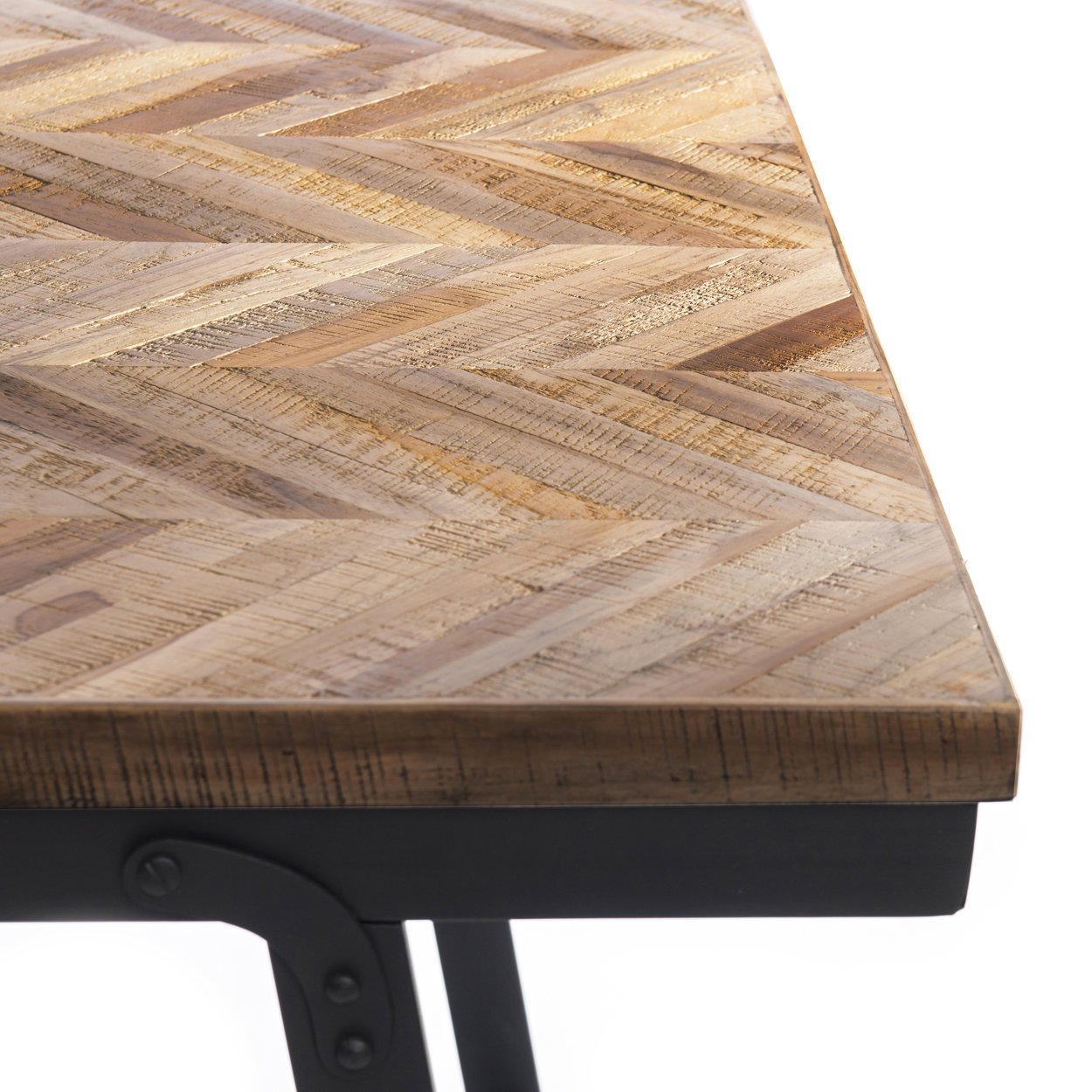 De Visgraat Markttafel - Naturel - 200cm