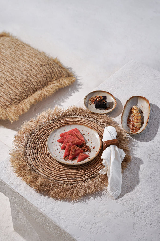 Assiette ovale Cascais - S - Lot de 6