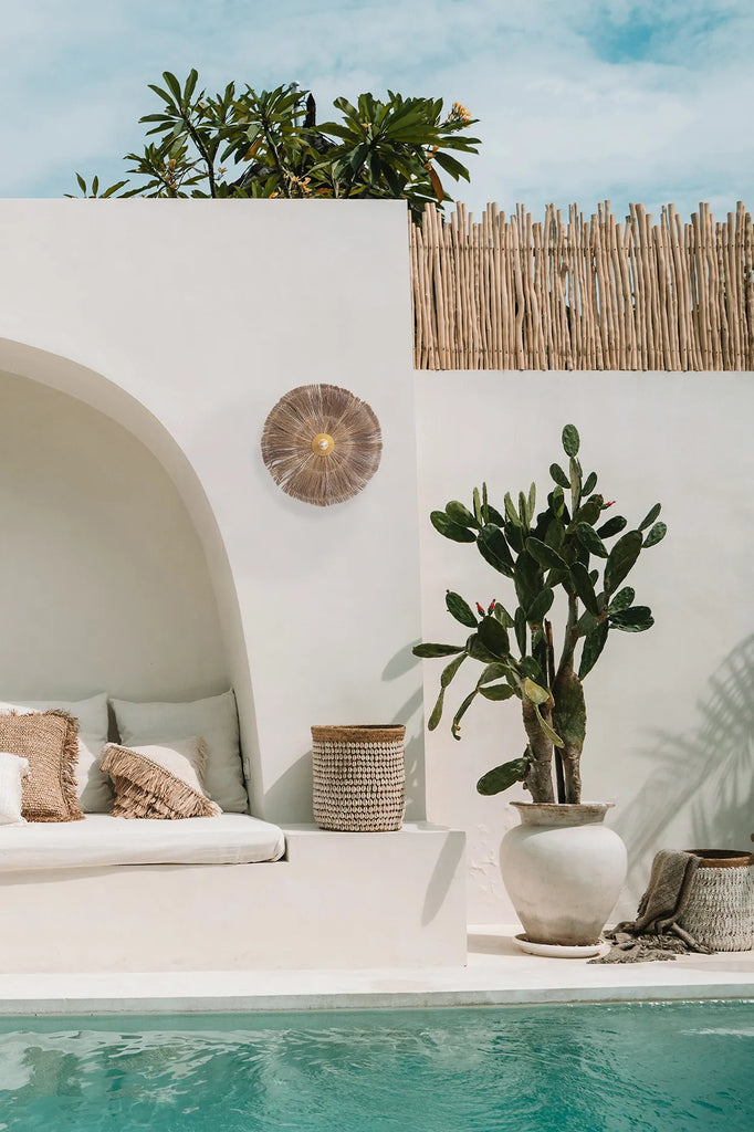 The Chi-Chi wall lamp - Natural brass - L