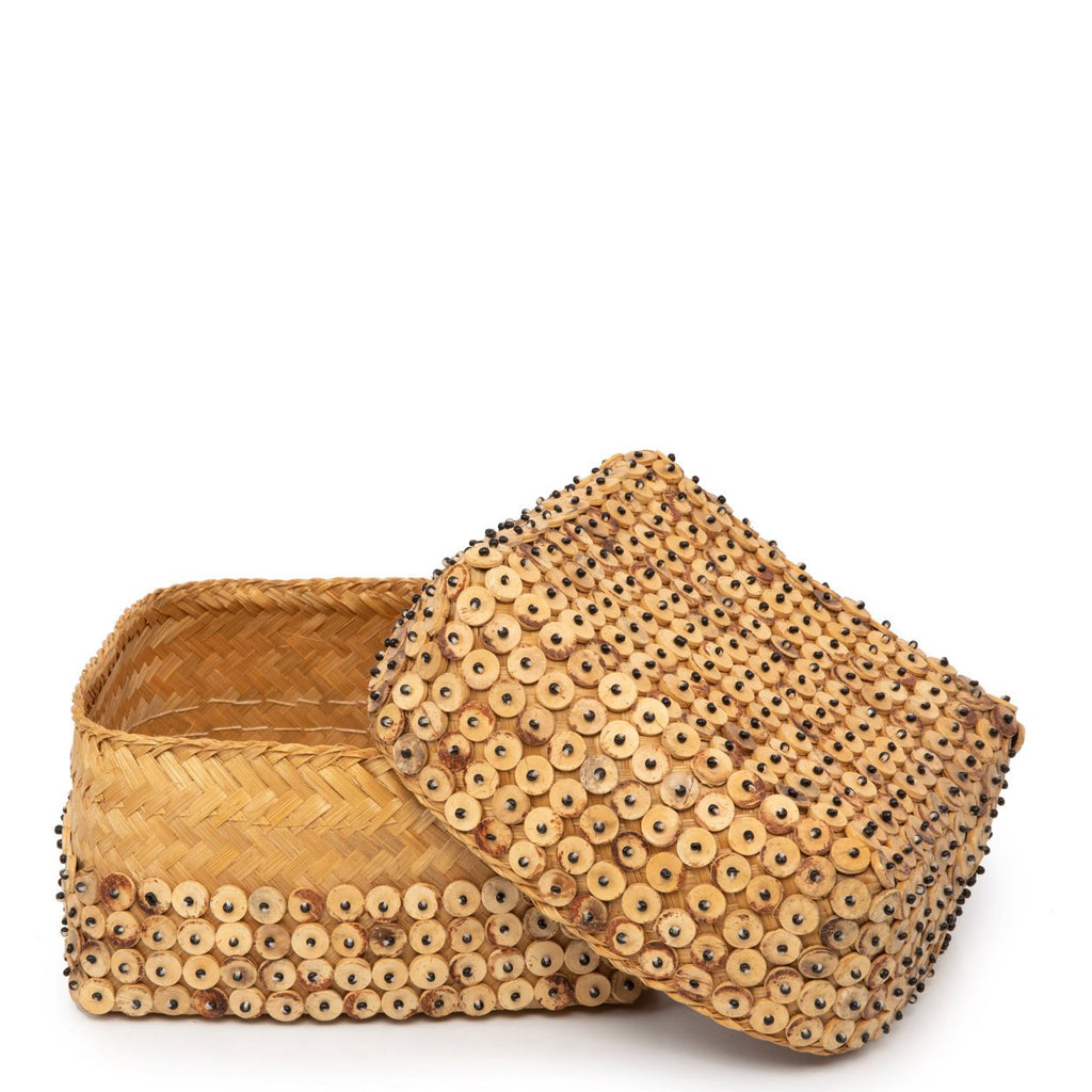 The coconut shell basket - Natural - M