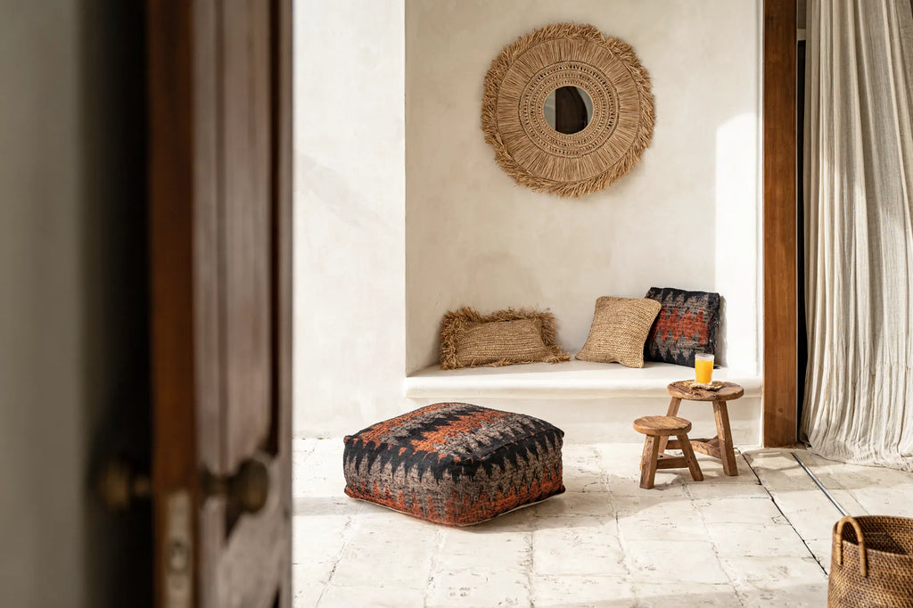 Le pouf Oh My Gee - Noir Orange_40
