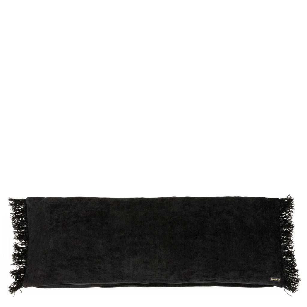 The Oh My Gee Cushion Cover - Black Velvet - 35x100_40