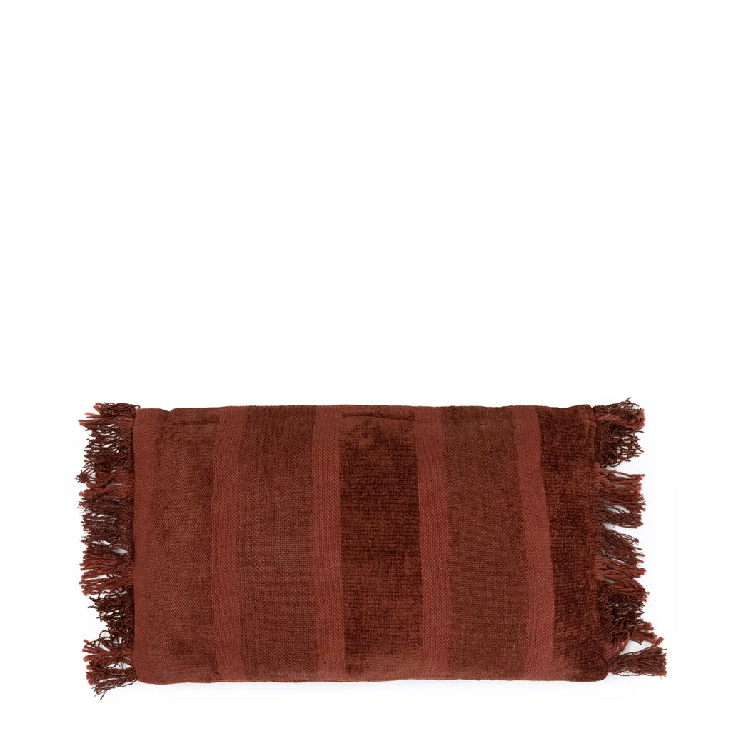 The Oh My Gee Cushion Cover - Burgundy Velvet - 30x50_40