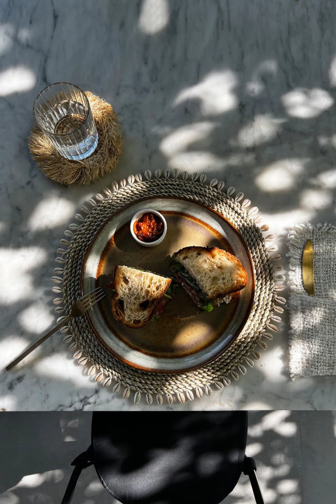 The seagrass shell placemat - Natural