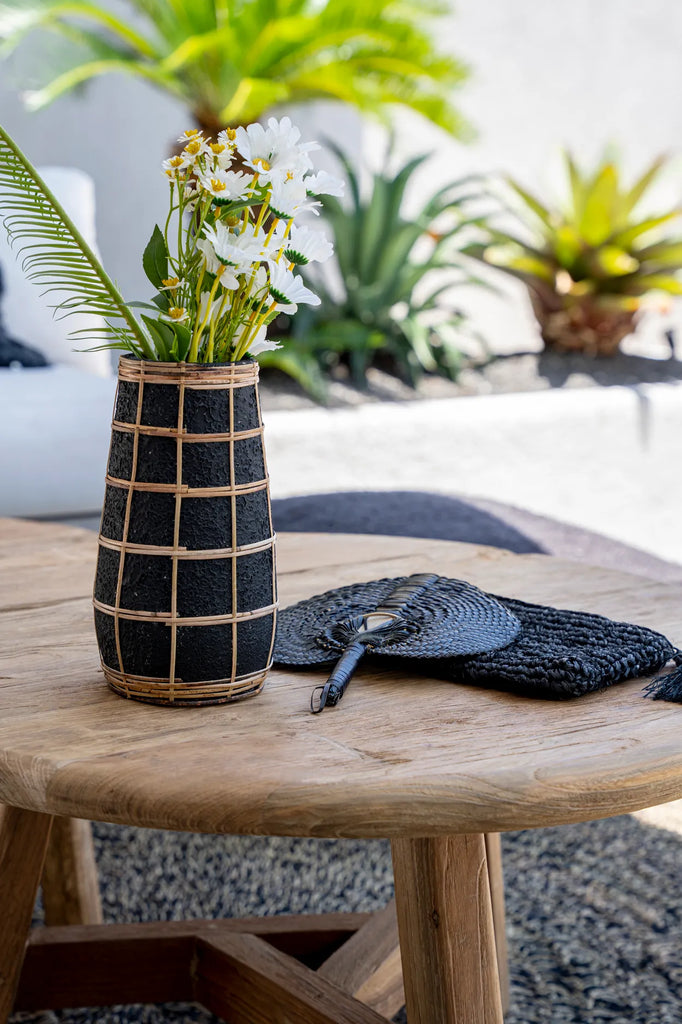The cute vase - Black Natural - M