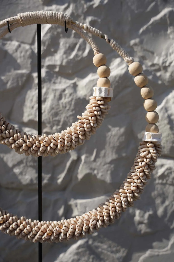 Le collier double coquillage en standard - Naturellement