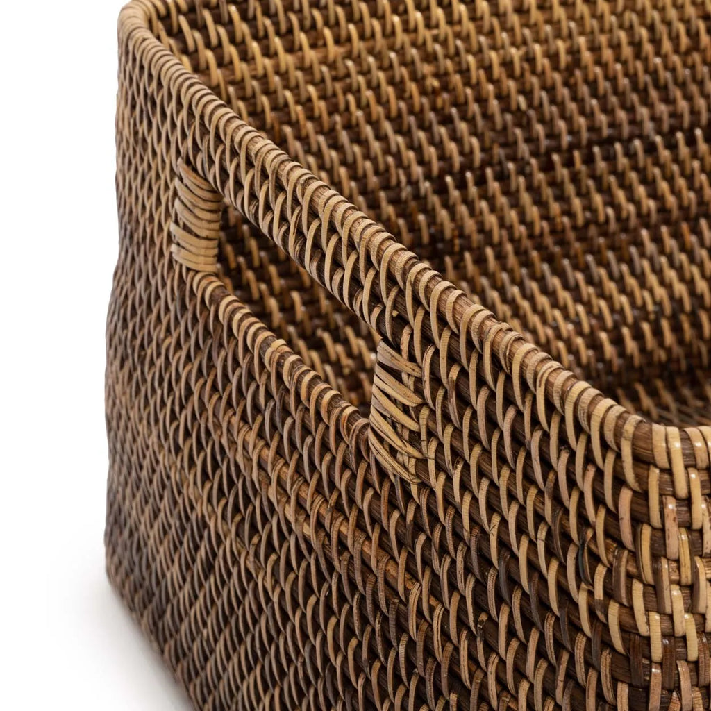 De Koloniale Tijdschriftmand - Natuurlijk Bruin - XL