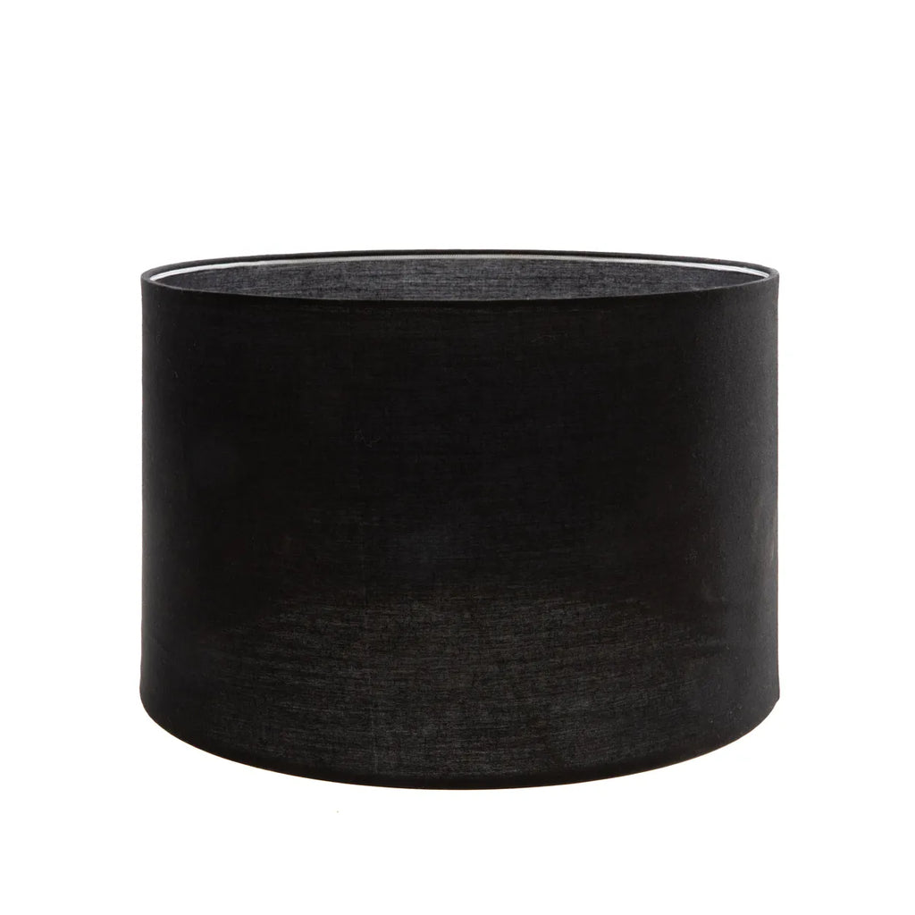 The teak table lamp - Natural Black