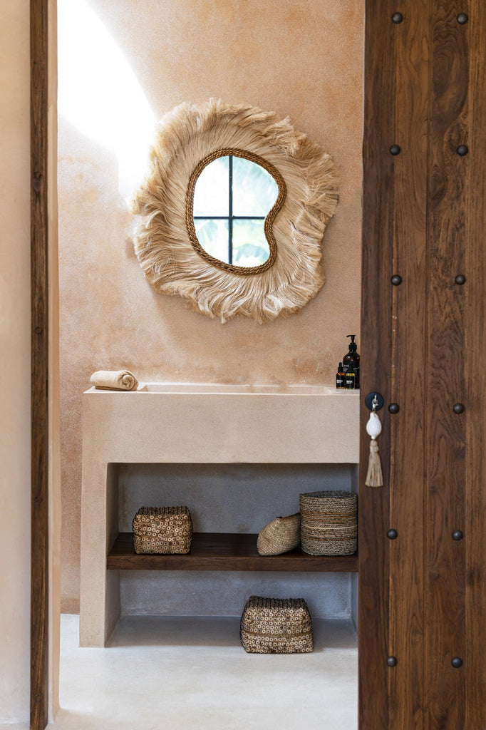 The coconut shell basket - Natural - M