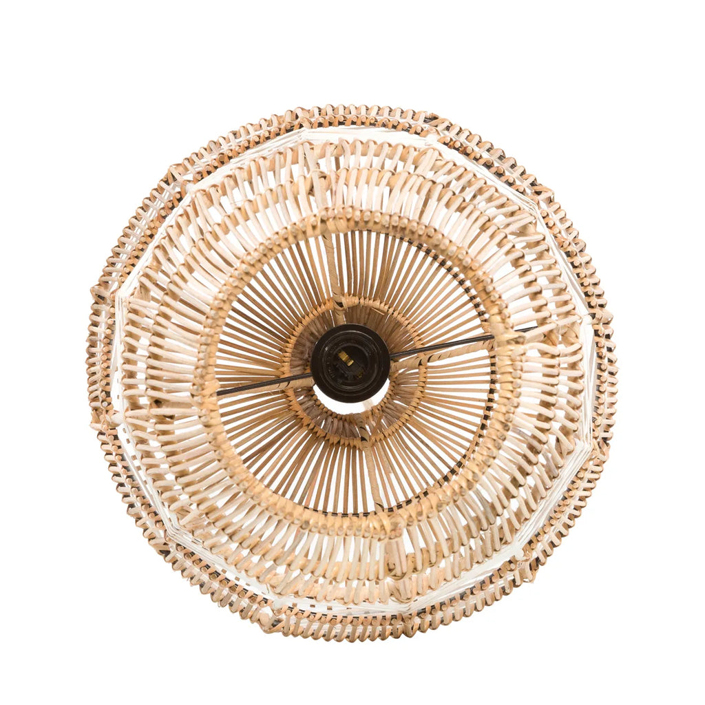 Suspension Vase - Blanc Naturel - M