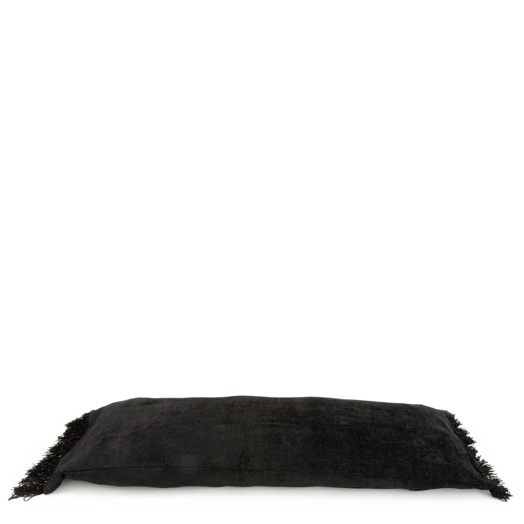 The Oh My Gee Cushion Cover - Black Velvet - 35x100_40