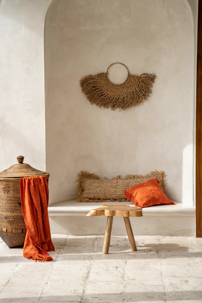 The Oh My Gee Cushion Cover - Rust Velvet - 40x40_40