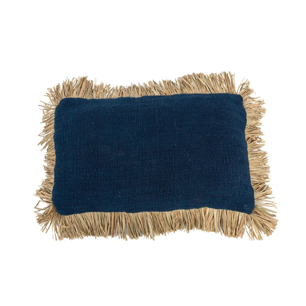 The Saint Tropez cushion cover - Blue Natural - 30x50_40