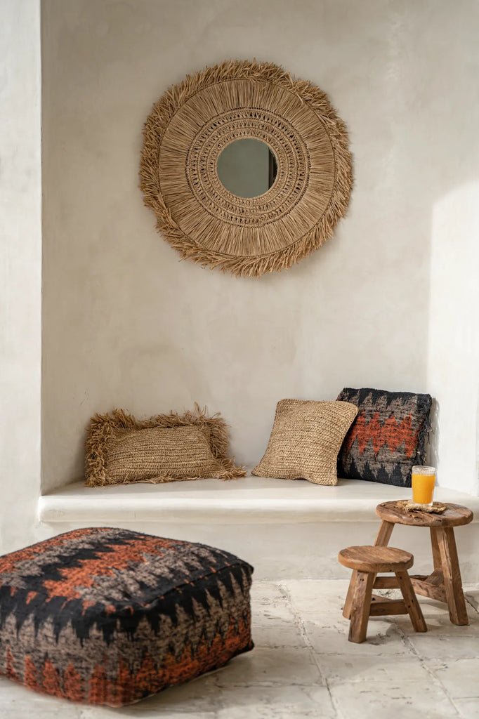 The Oh My Gee Cushion Cover - Black Orange - 40x40_40