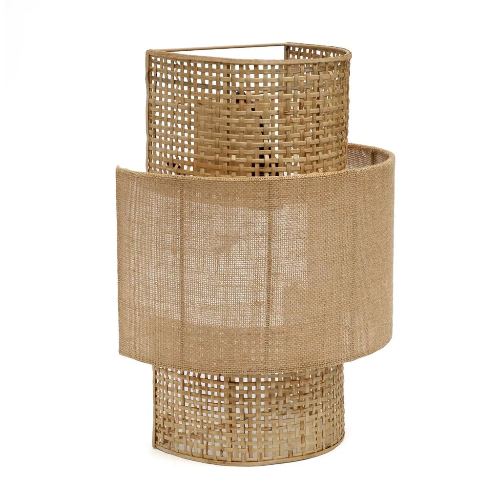 De Bolly Jute Wandlamp - Natuurlijk - M
