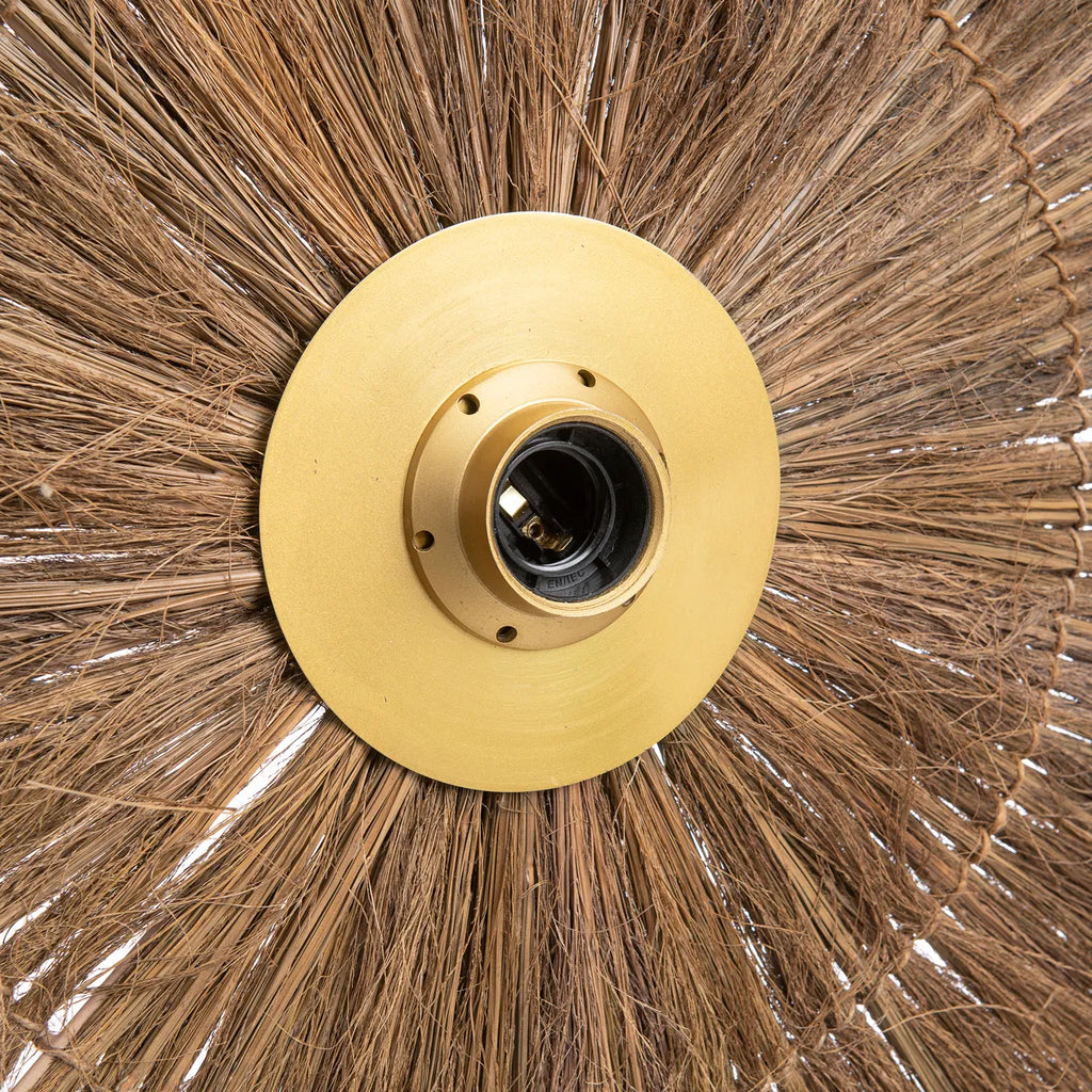 The Chi-Chi wall lamp - Natural brass - M