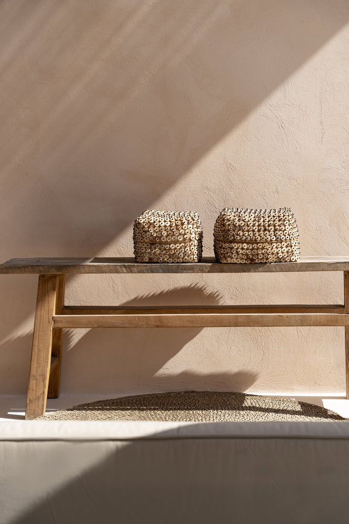 The coconut shell basket - Natural - M
