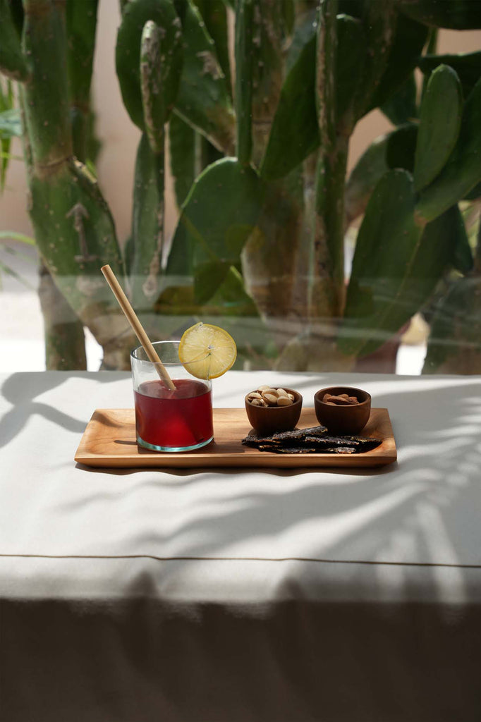 The Bamboo Straws Set of 10 with Cleaning Brush