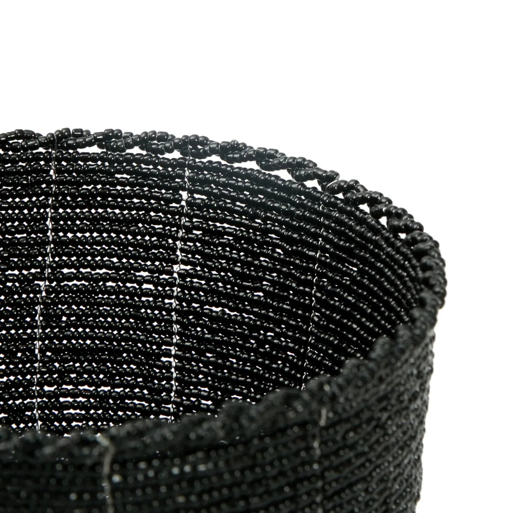 The beaded candy bowl - Black - M