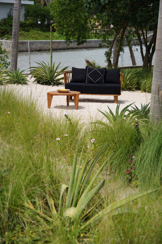 The Kasbah Cushion Cover - Black and White