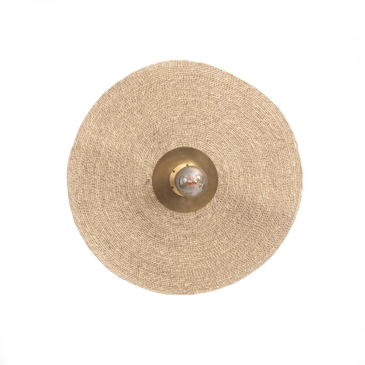 The Let's Groove wall lamp - Natural brass - M