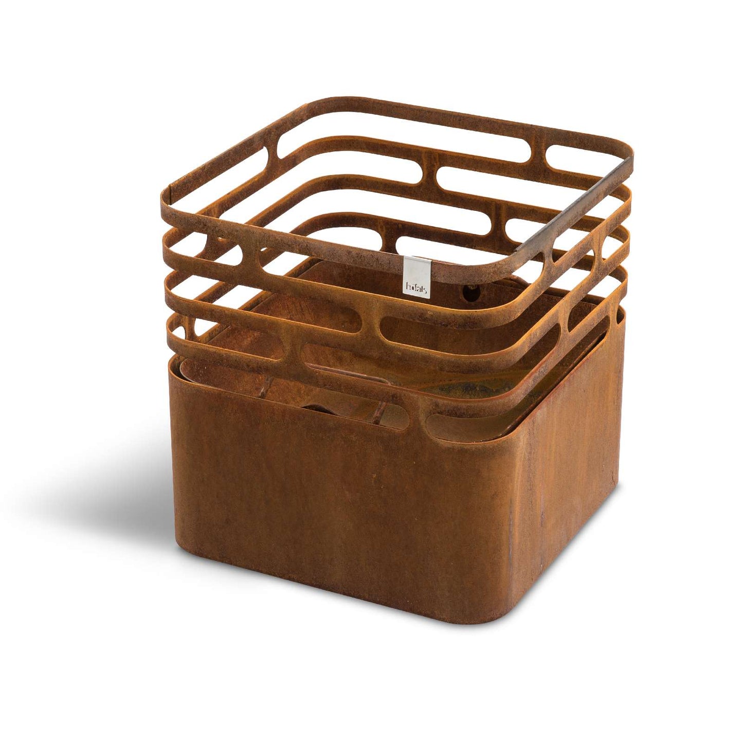 Cube Vuurkorf Roest Cortenstaal