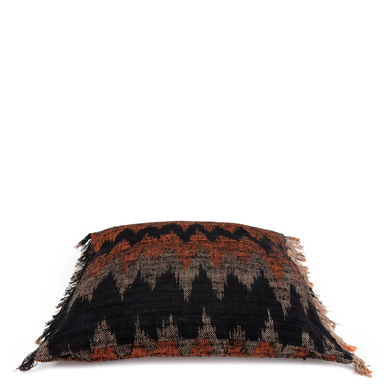 The Oh My Gee Cushion Cover - Black Orange - 60x60_40