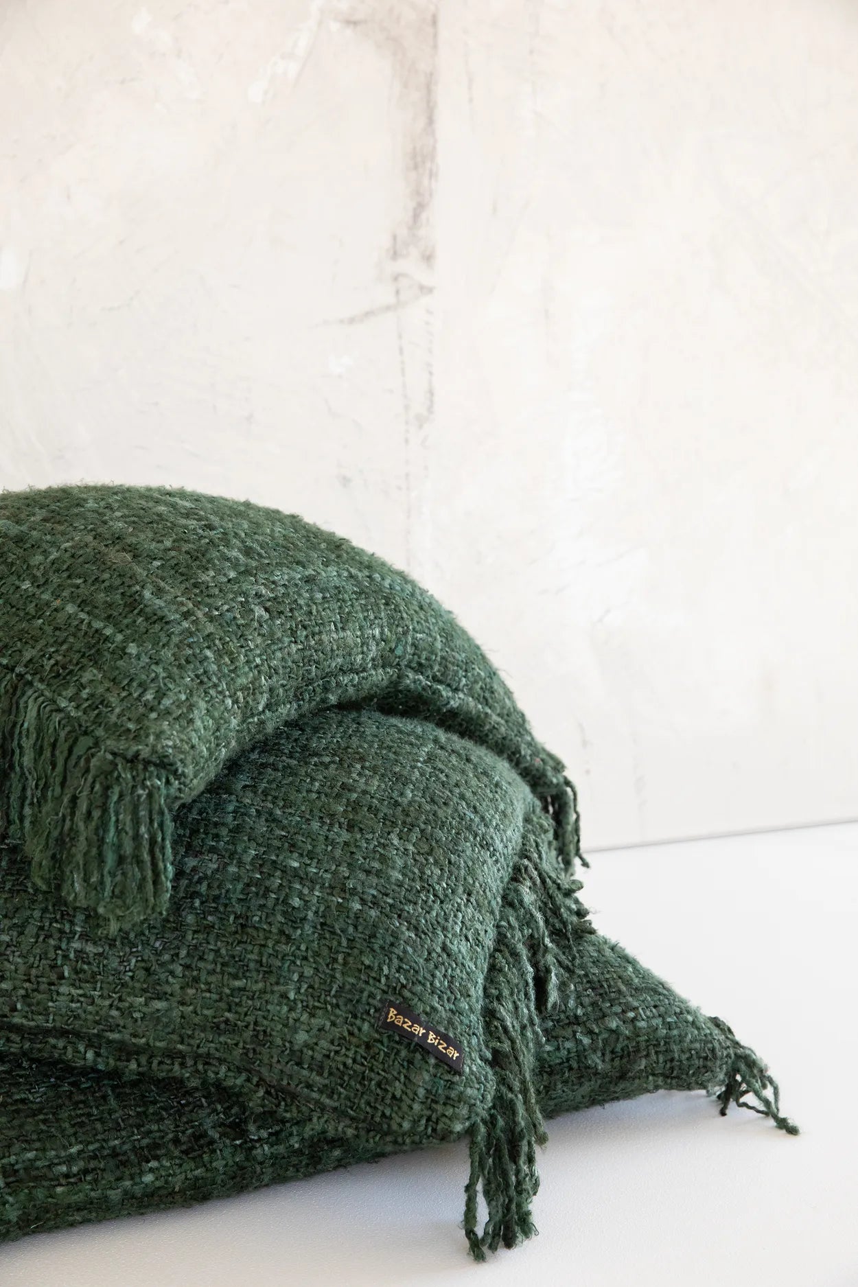 The Oh My Gee Cushion Cover - Forest Green - 60x60_40