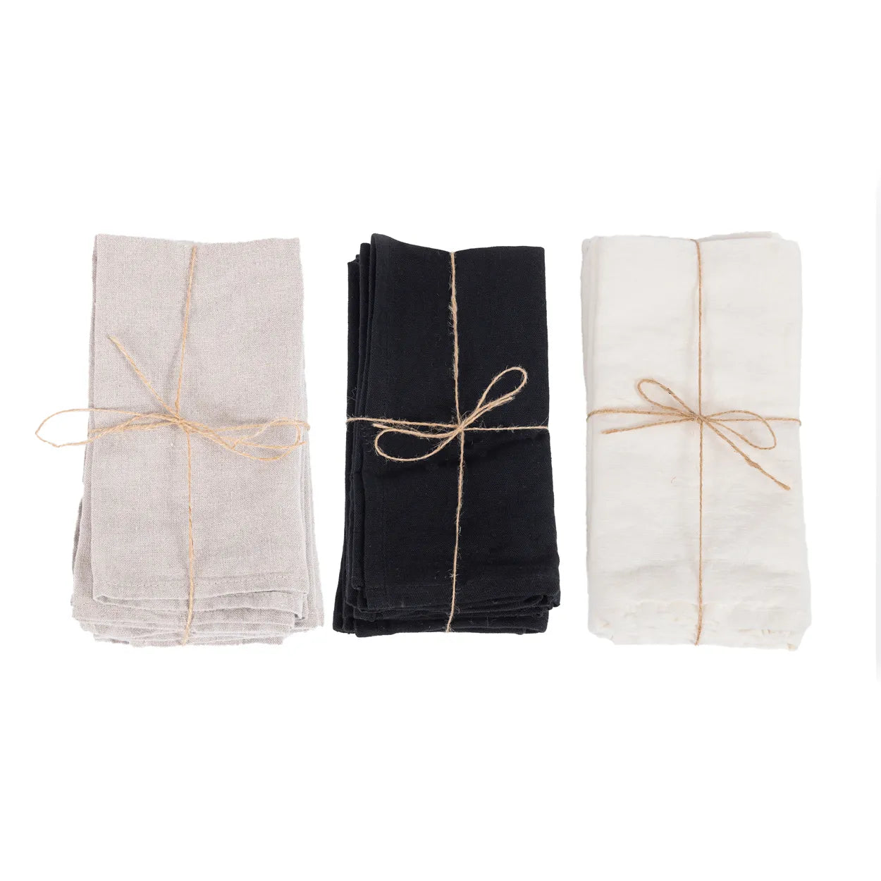 Linen Napkin - Beige - Set of 4