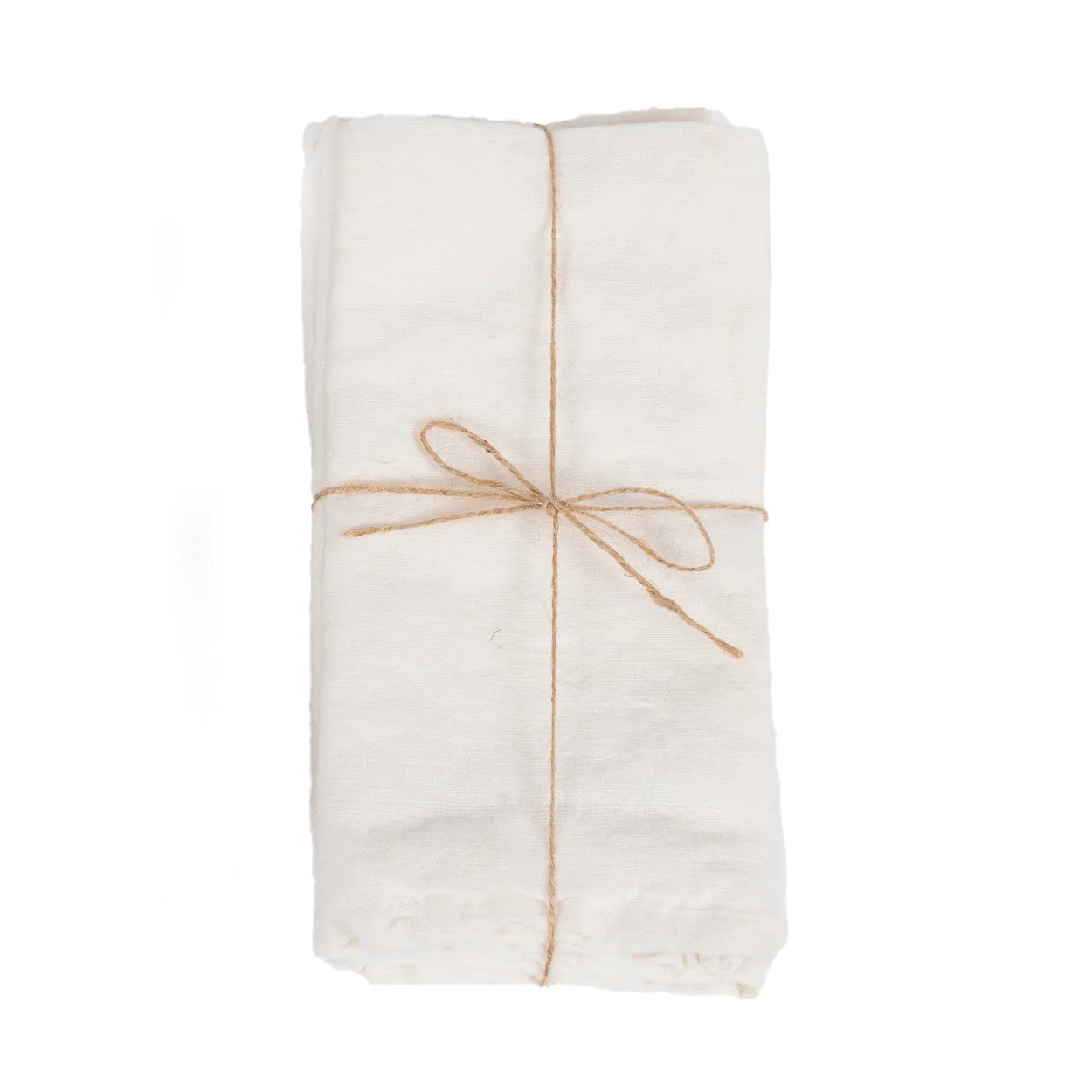 Linen Napkin - White - Set of 4
