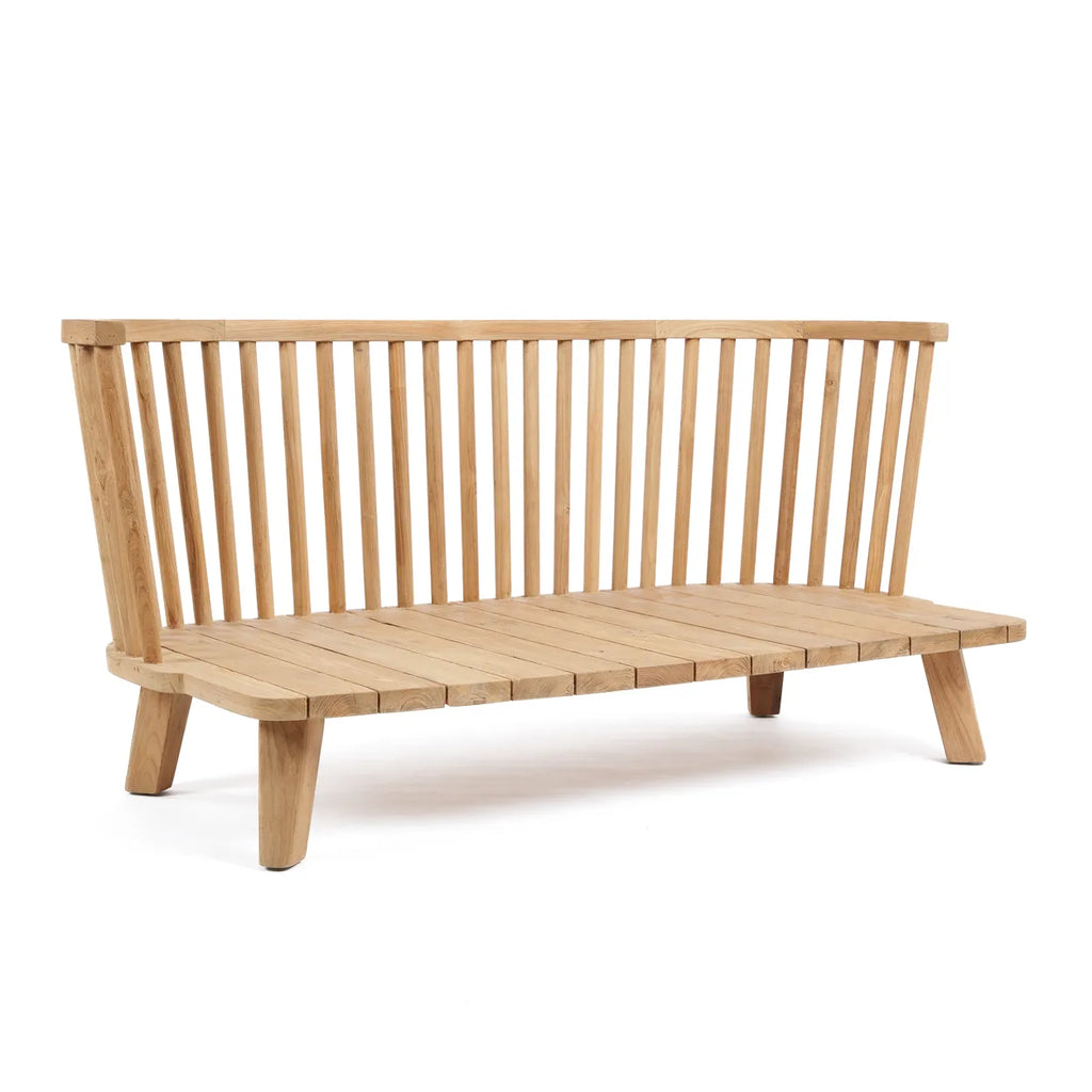 The Malawi Two-seater Sofa - Natural Beige