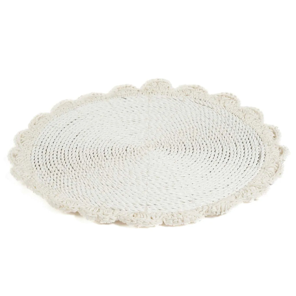 Le set de table de mariage en macramé - Naturel