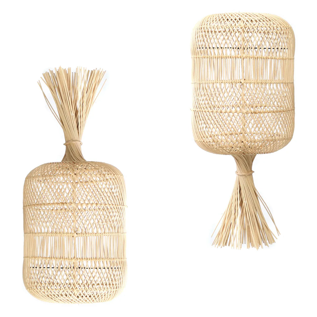The Dumpling Floor Lamp - Hanging Lamp - Natural - M
